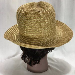 Memar Gold Straw Hat